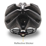 TATTU Ultralight Bike Helmet for Adult and Child with Detachable Visor, Black, S/L